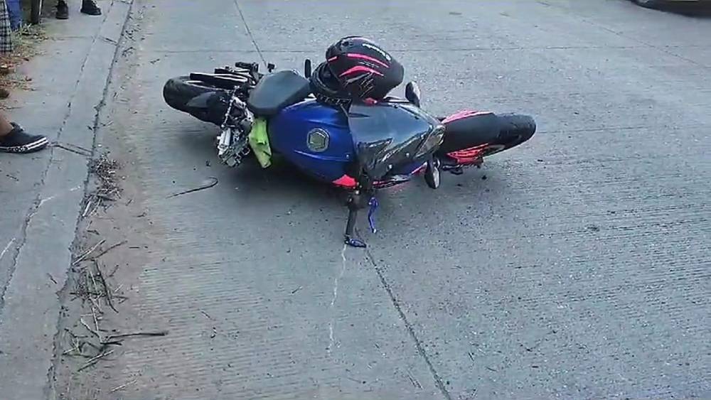 Choque de motocicletas deja una muerta y dos heridos en Copán