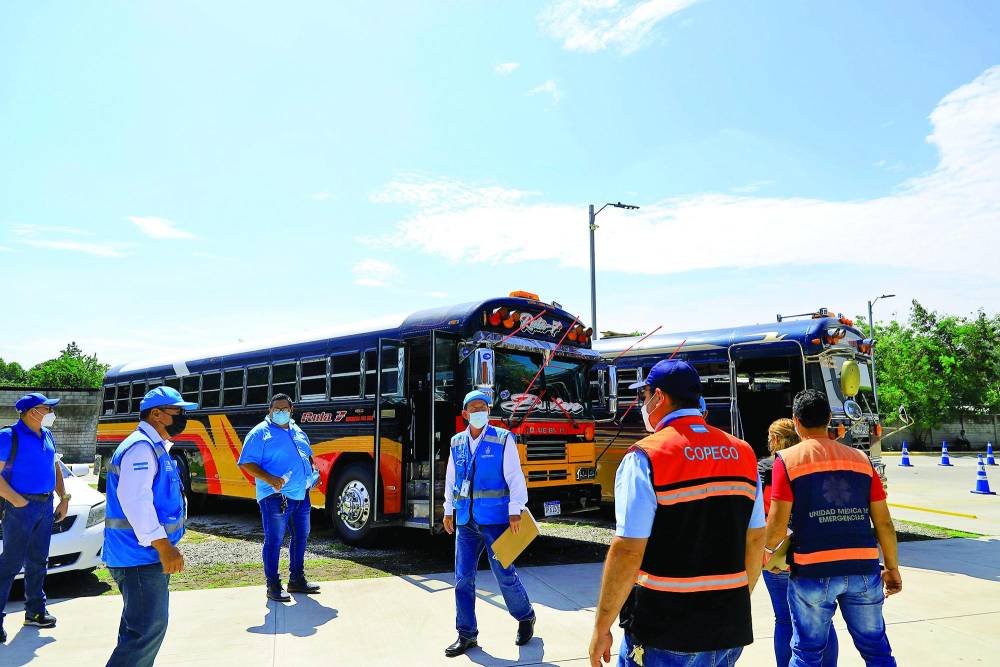 Comienzan revisiones físico mecánicas de unidades por Feriado Morazánico