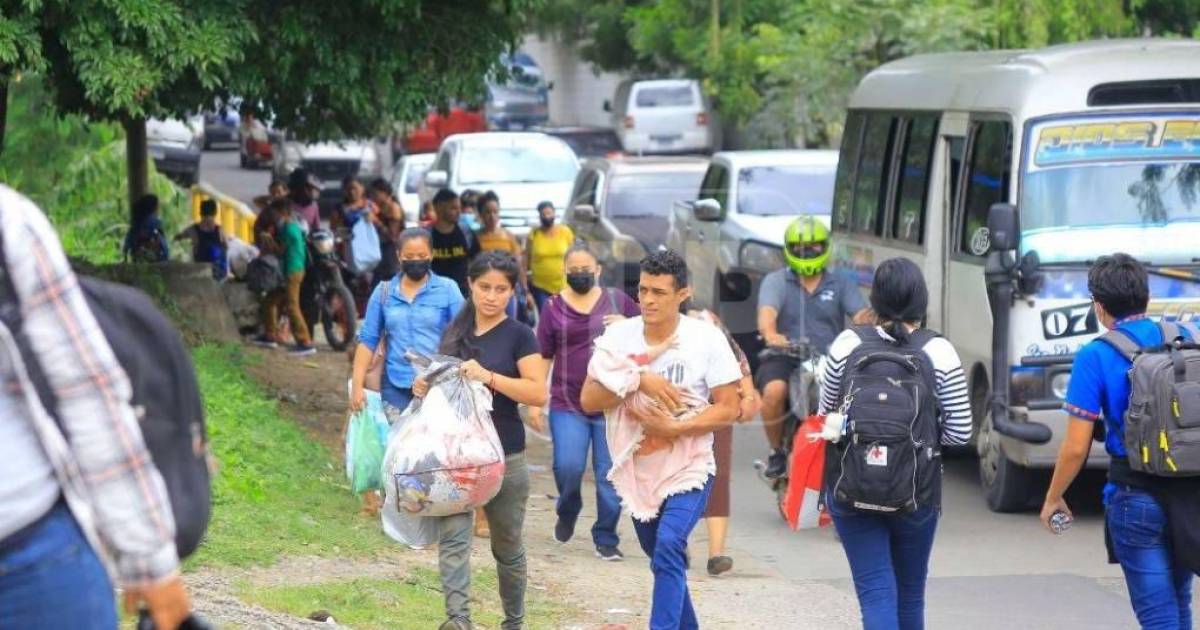 Estos Son Los Puntos Afectados Por El Paro De Transportes En San Pedro Sula