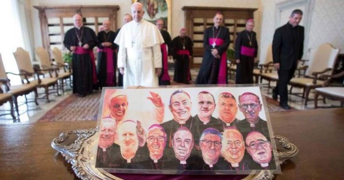 La sorpresa de los obispos hondureños al Papa Francisco