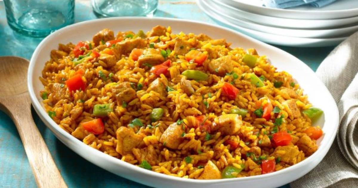 Exquisita Receta De Arroz Con Pollo