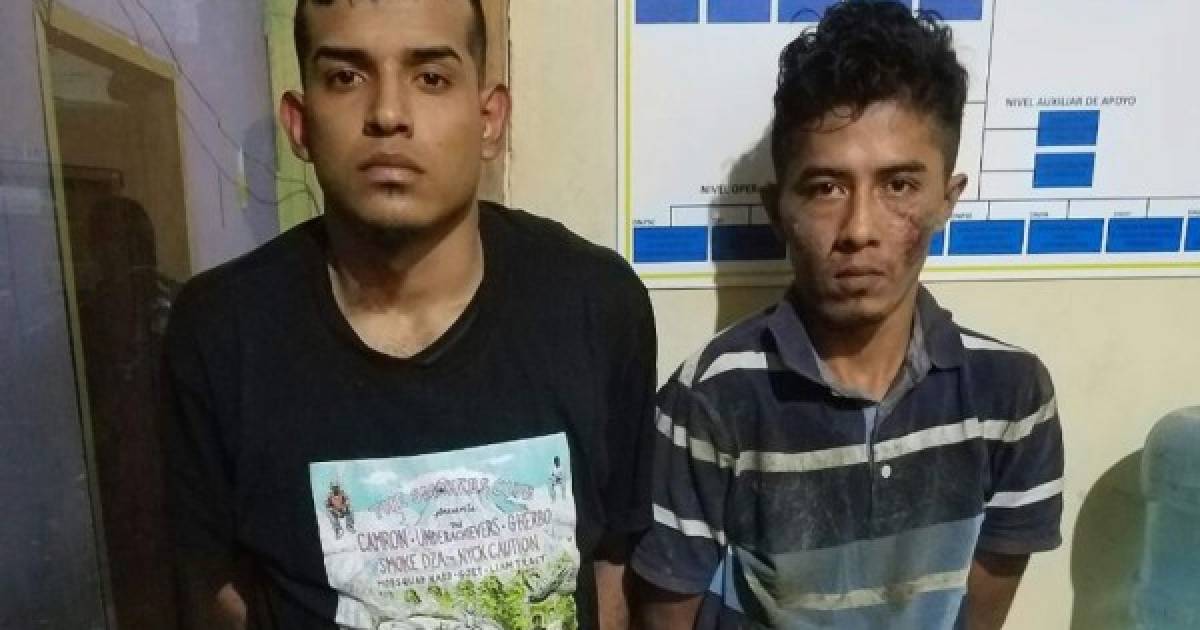 Detienen A Dos Supuestos Integrantes De Banda Criminal En Choloma