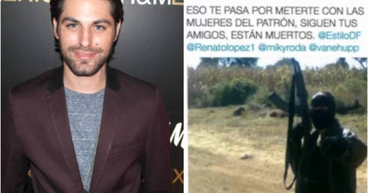 Se adjudican en Twitter asesinato del actor Renato López