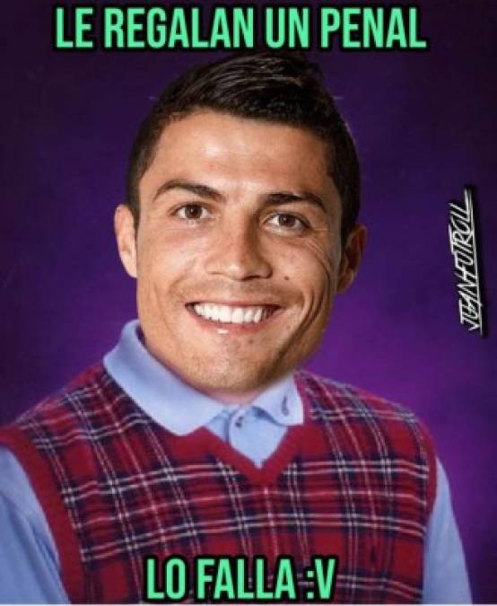 Apareci Messi Los Otros Memes Del Penal Fallado De Cristiano Ronaldo