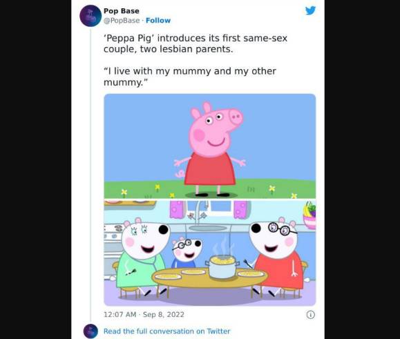 La Serie Infantil Peppa Pig Incluye Por Primera Vez A Una Pareja Del