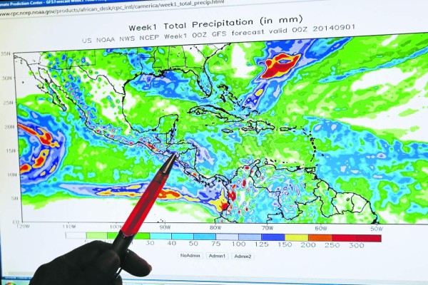 Honduras Pronostican Lluvias Para Toda Esta Semana