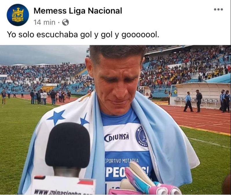 Motagua es víctima de crueles memes tras goleada ante Olimpia