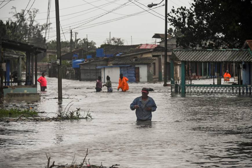 Los destrozos y daños que dejó el huracán Ian en su paso por Cuba