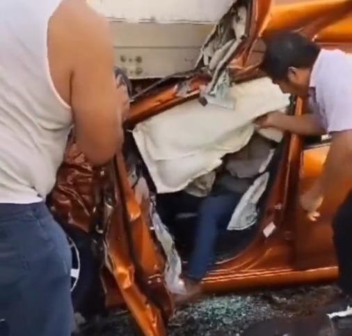 Video Hombre Se Salva De Milagro Tras Quedar En Las Llantas De Una Rastra